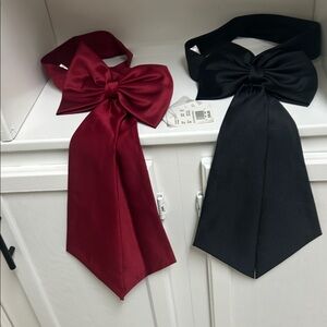 NWT-Davis’s Bridal-Elegant Red and Black Sash